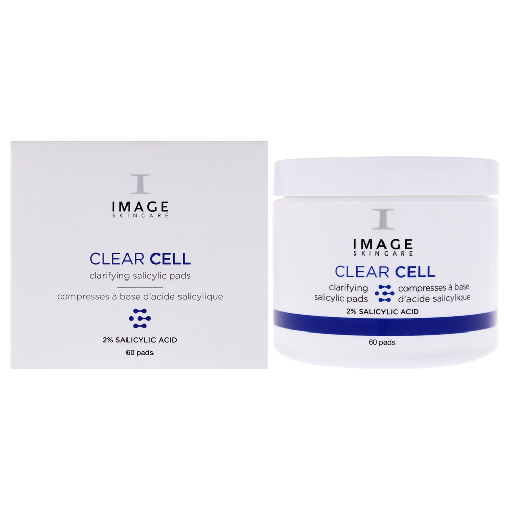 Clear Cell Salicylic Clarifying Pads by Image for Unisex 60 Pc Pads